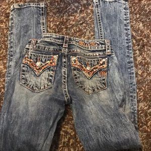 Girls miss me skinny jeans